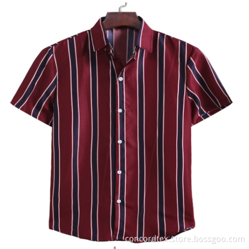 branded stripe mens shirts